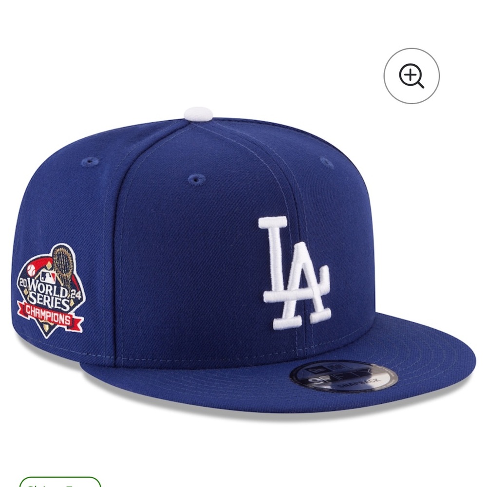 LA Dodgers WS Champion Hats New Era 950